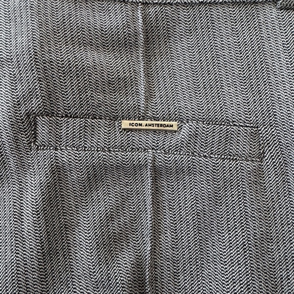 ICON AMSTERDAM - THE CHEVRON TROUSERS - GREY - Medium - New With Tag - Picture 7 of 8